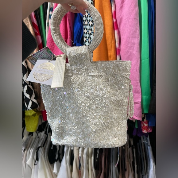 Made In India Beaded Handbag - Picture 5 of 7